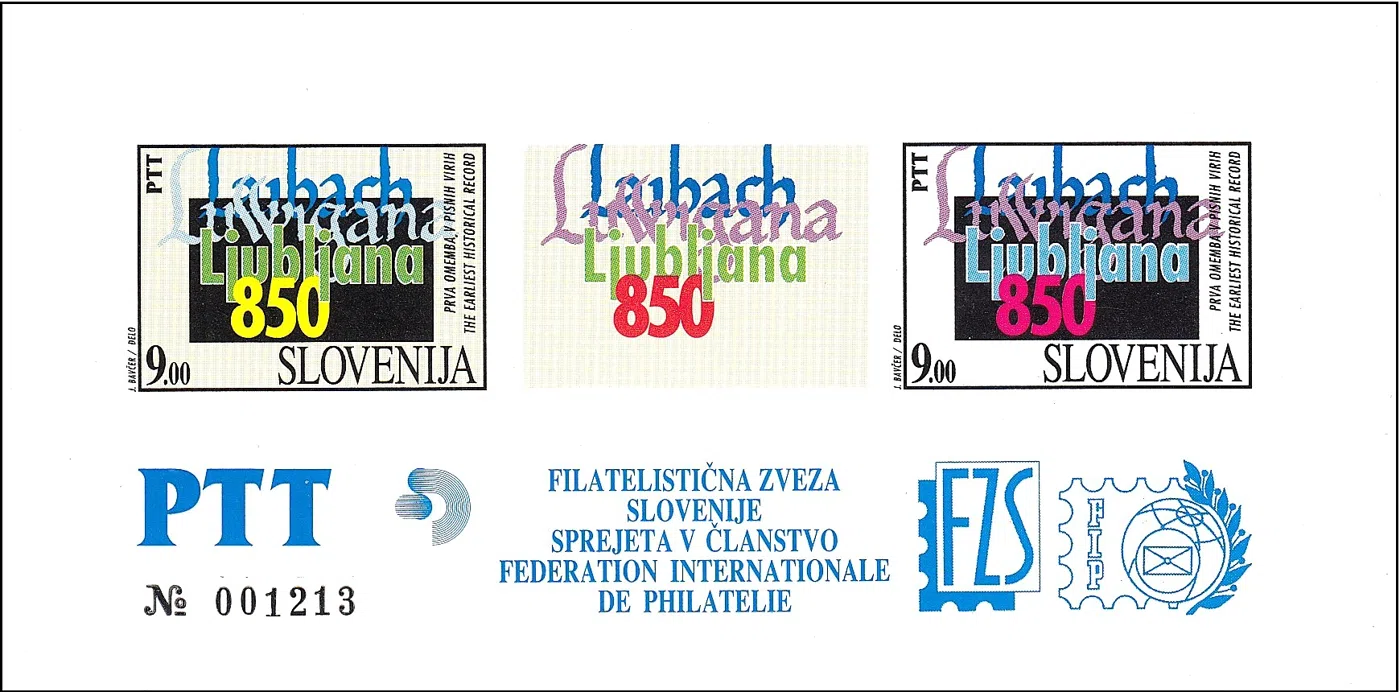 850. OBLETNICA PRVE OMENBE LJUBLJANE V ZGODOVINSKIH LISTINAH