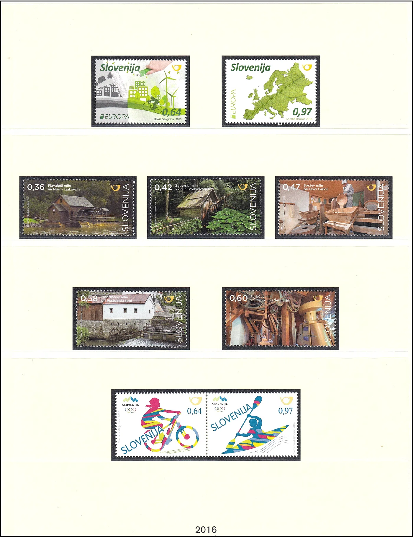 SLOVENIJA 2016